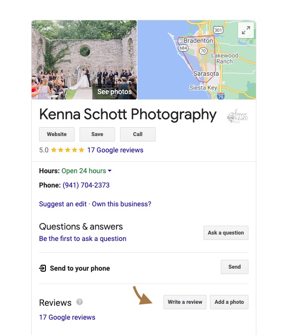 Get more Google reviews with this link hack - Tonic Site Shop