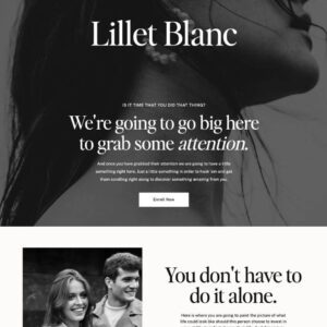 Lillet Blanc Sales Page