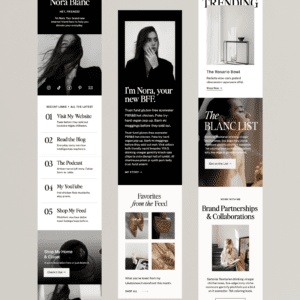 Lillet Links / Landing Page thumbnail 2