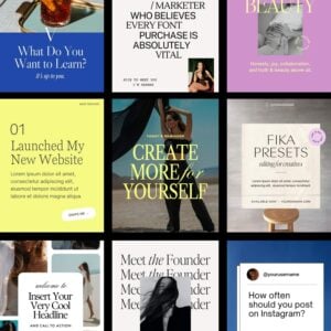 Citron: Social Media Canva Variety Pack thumbnail 1