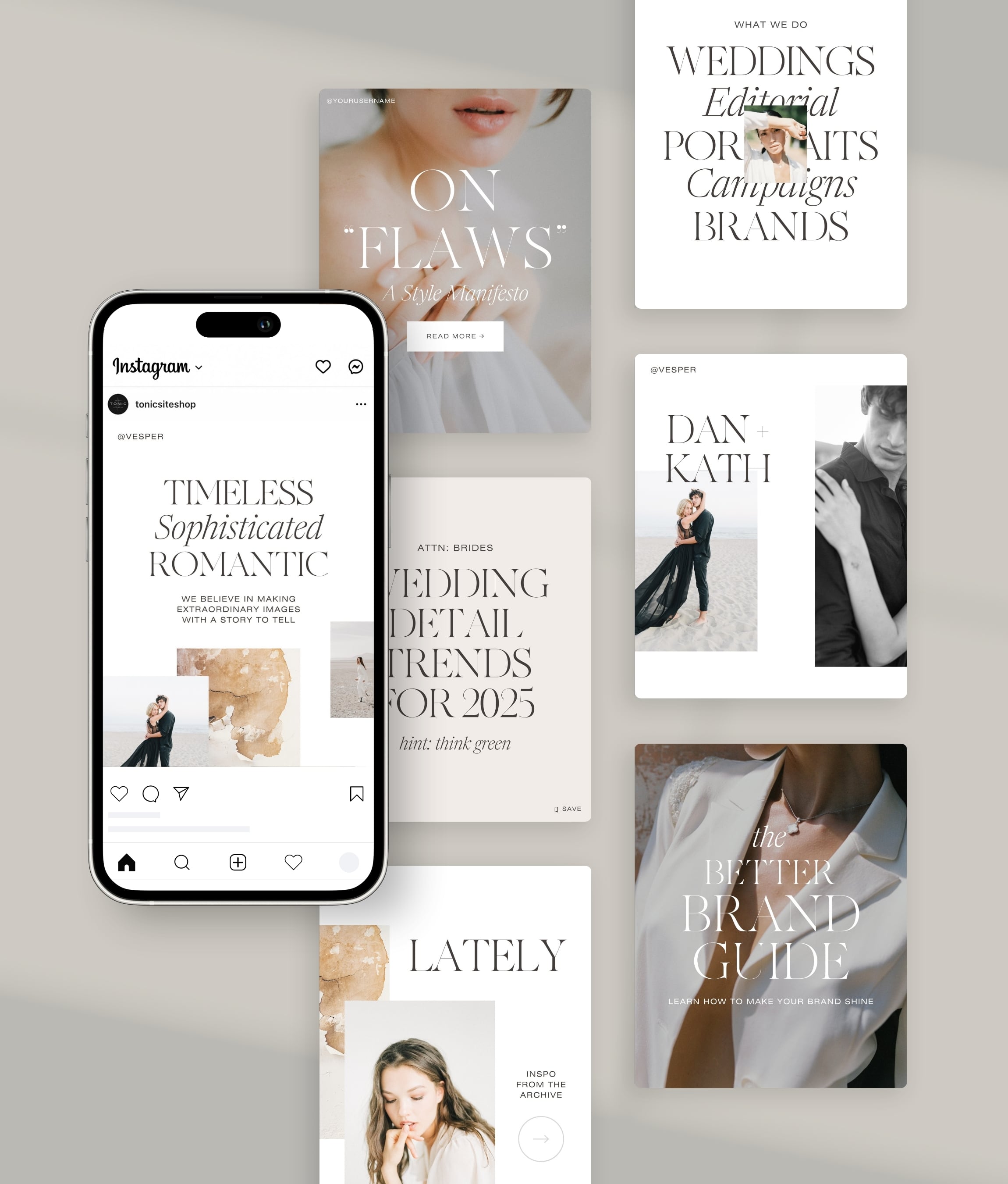 Vesper Social Media Canva Templates