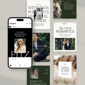 Fitzgerald Social Media Canva Templates thumbnail 2