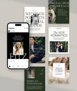 Fitzgerald Social Media Canva Templates