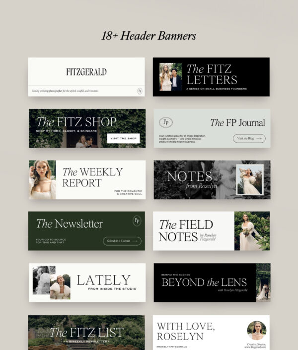Fitzgerald  Email Graphics (Canva) - Image 8