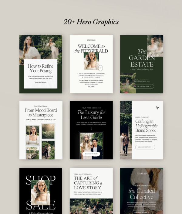 Fitzgerald  Email Graphics (Canva) - Image 7