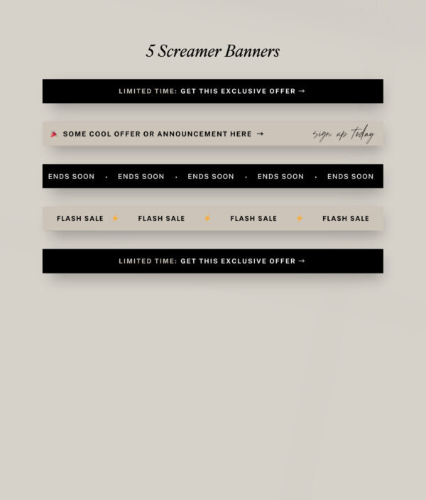Lillet Blanc Email Graphics (Canva) - Image 11