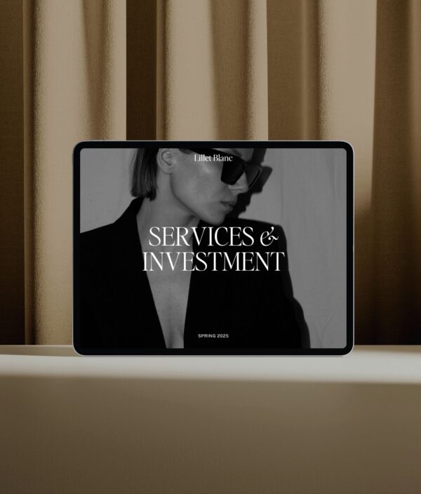 Lillet Blanc Pricing & Services Guide (Canva) - Image 6