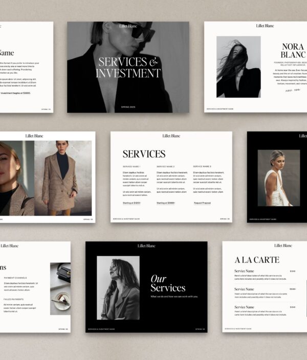 Lillet Blanc Pricing & Services Guide (Canva) - Image 4