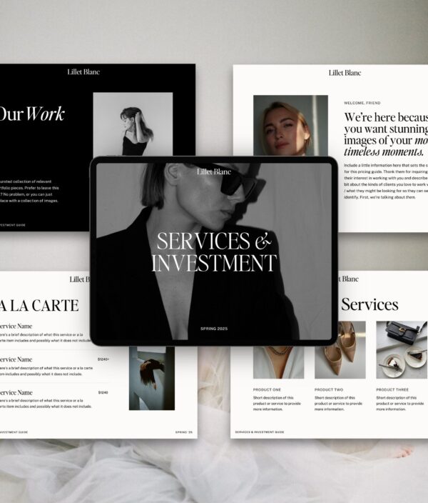 Lillet Blanc Pricing & Services Guide (Canva) - Image 5