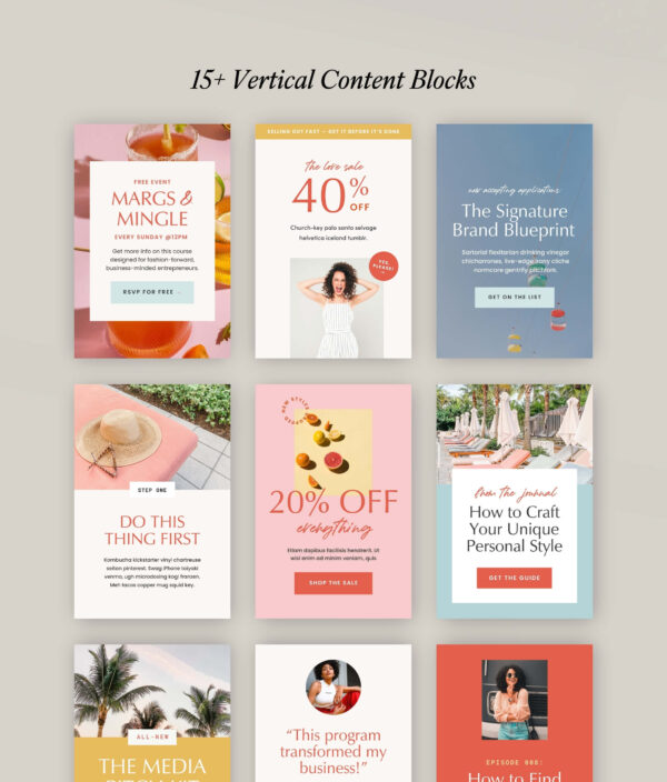 Margarita Email Graphics (Canva) - Image 9