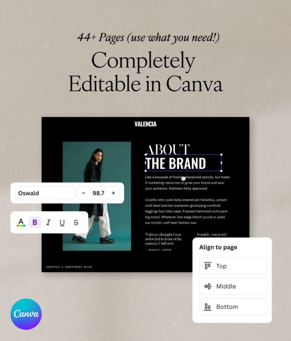 Valencia Pricing & Services Guide (Canva) - Image 2