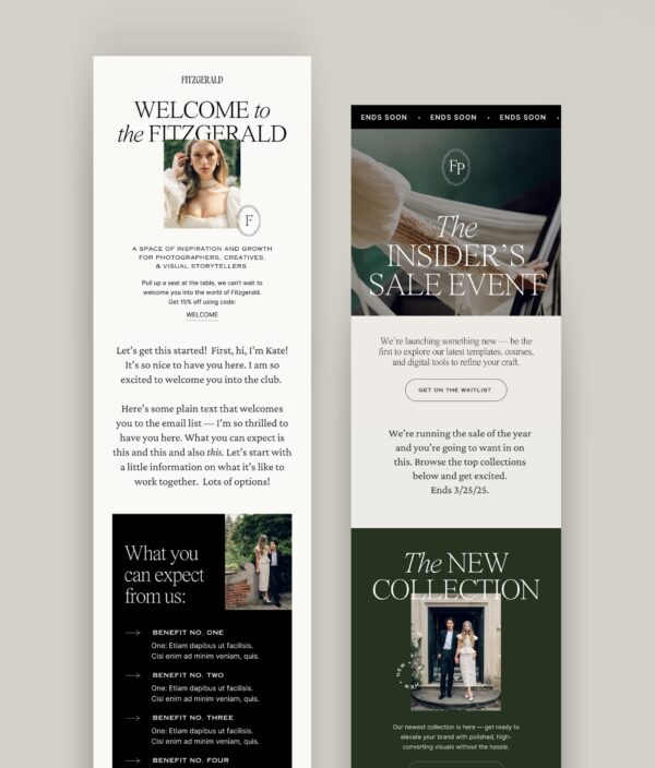 Fitzgerald  Email Graphics (Canva)