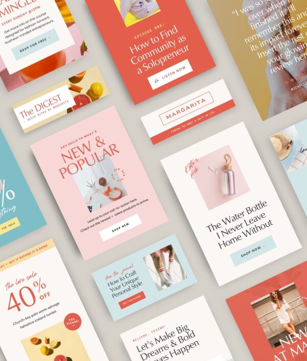 Margarita Email Graphics (Canva) - Image 3