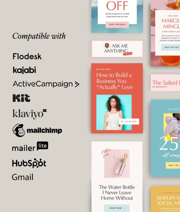Margarita Email Graphics (Canva) - Image 2