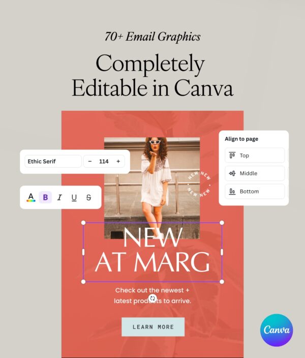 Margarita Email Graphics (Canva) - Image 4