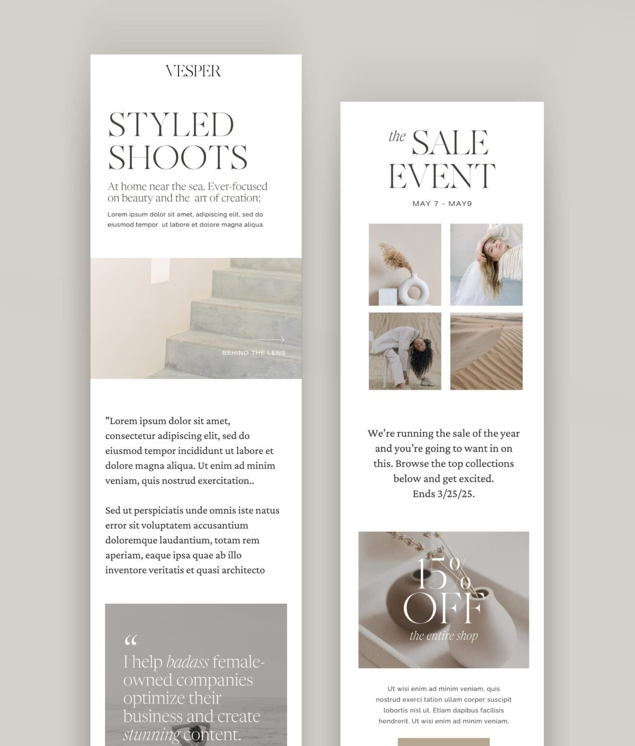 general email graphic templates - tonic site shop... Shop Canva Templates for Creatives - Tonic Site Shop