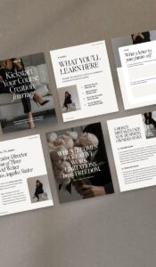 TONIC x Amy Porterfield Lead Magnet Template (Canva)