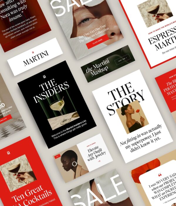 Martini Email Graphics (Canva) - Image 3