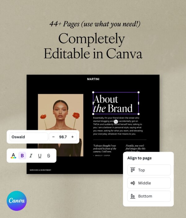 Martini Pricing & Services Guide (Canva) - Image 2