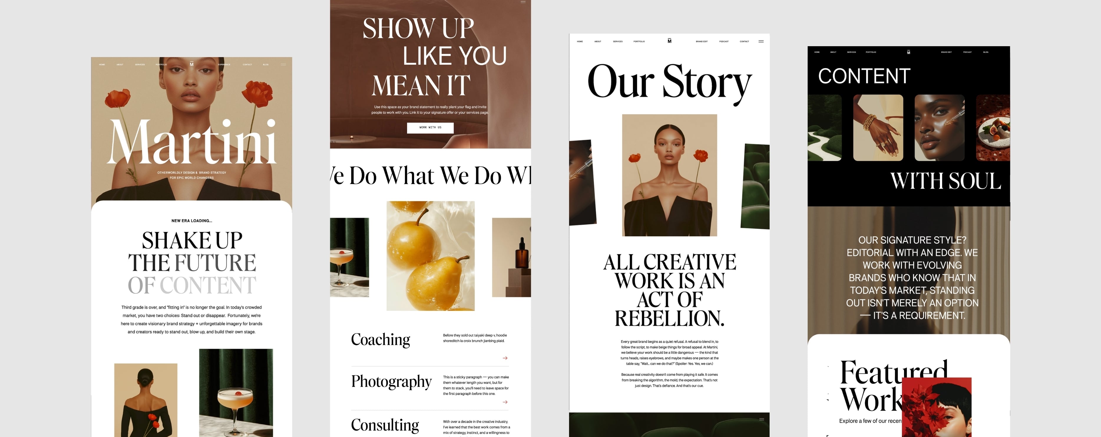 Martini - Tonic Site Shop