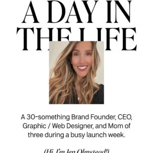 A Day in The Life Template