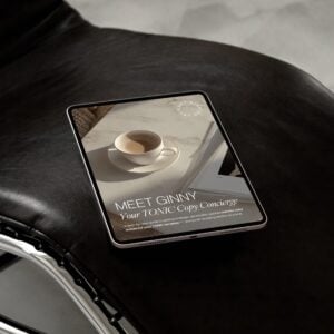 GINNY - TONIC Copy Concierge thumbnail 2