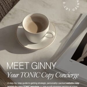 GINNY - TONIC Copy Concierge