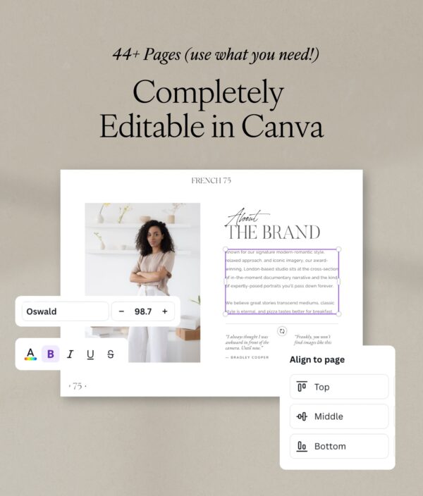 French 75 Pricing & Services Guide (Canva) - Image 2