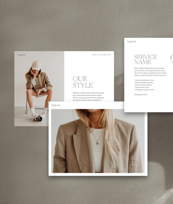 Negroni Pricing & Services Guide (Canva) - Image 6