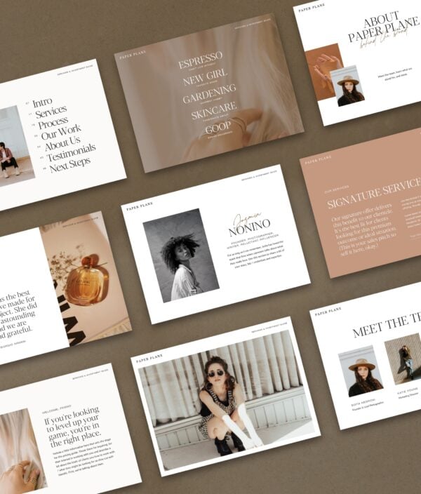 Paper Plane Pricing & Services Guide (Canva) - Image 3