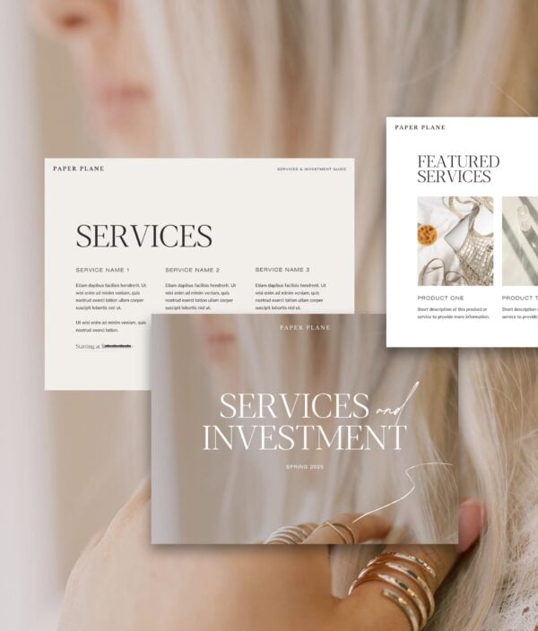 Paper Plane Pricing & Services Guide (Canva) - Image 6