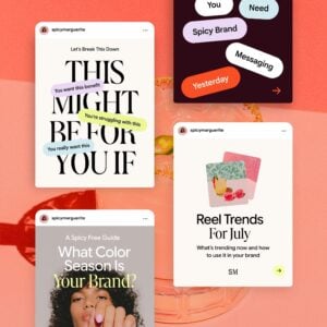 Spicy Margarita Social Media Canva Templates thumbnail 2