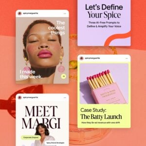 Spicy Margarita Social Media Canva Templates thumbnail 1