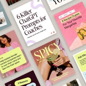 Spicy Margarita Social Media Canva Templates thumbnail 4