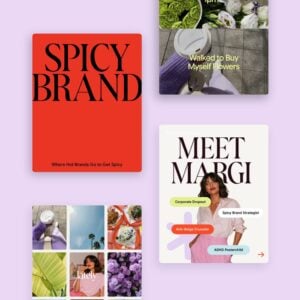 Spicy Margarita Social Media Canva Templates thumbnail 5