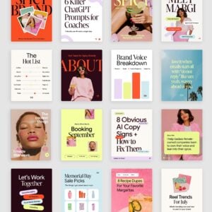 Spicy Margarita Social Media Canva Templates thumbnail 6