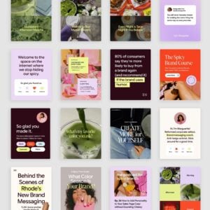 Spicy Margarita Social Media Canva Templates thumbnail 8