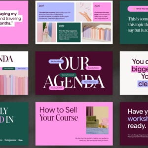 The Canva Slide Deck Template — Bold thumbnail 0