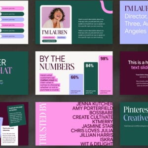 The Canva Slide Deck Template — Bold thumbnail 1