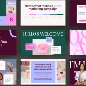 The Canva Slide Deck Template — Bold thumbnail 2