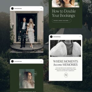 Fitzgerald Social Media Canva Templates thumbnail 1